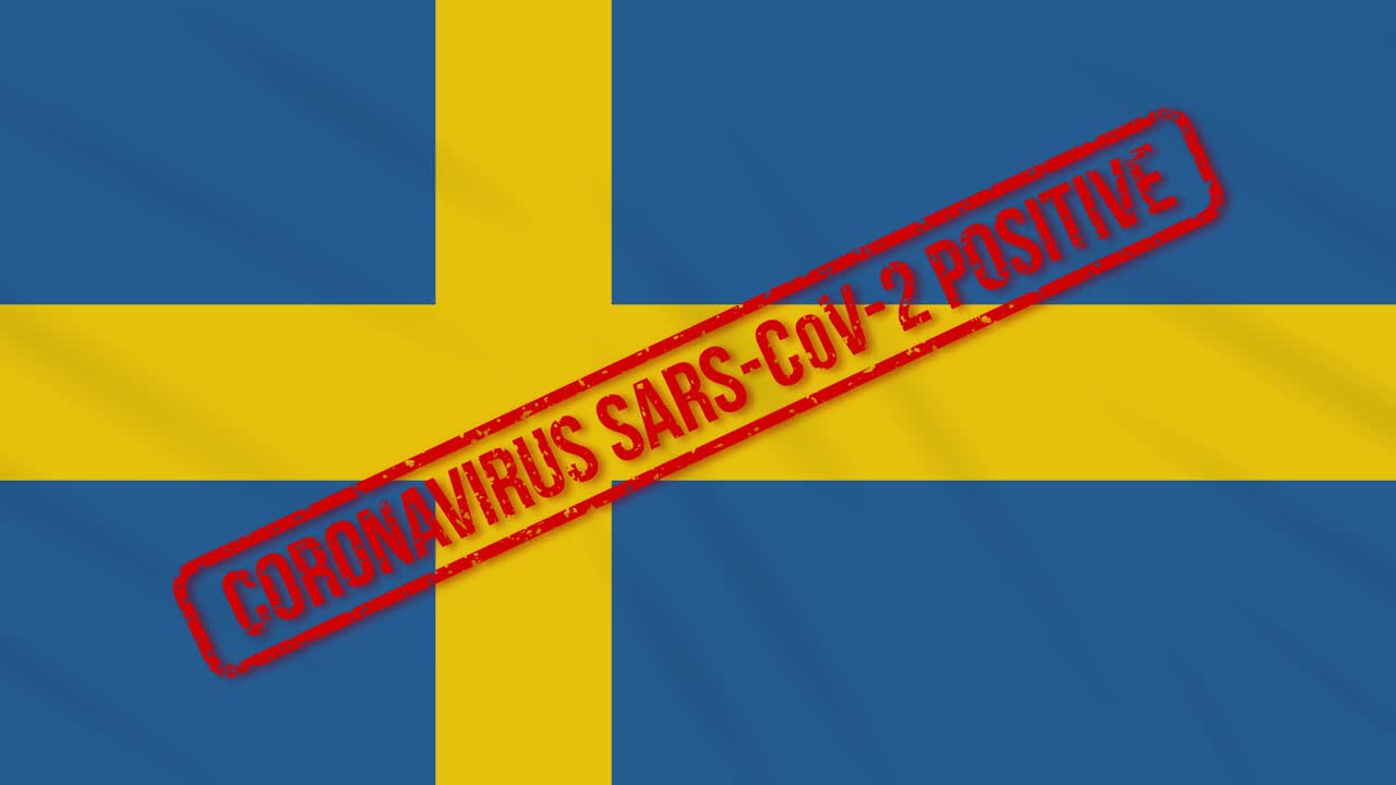 스웨덴의 흔들리는 발은 코로나19에 대한 긍정적인 반응으로 스프되어 있습니다.