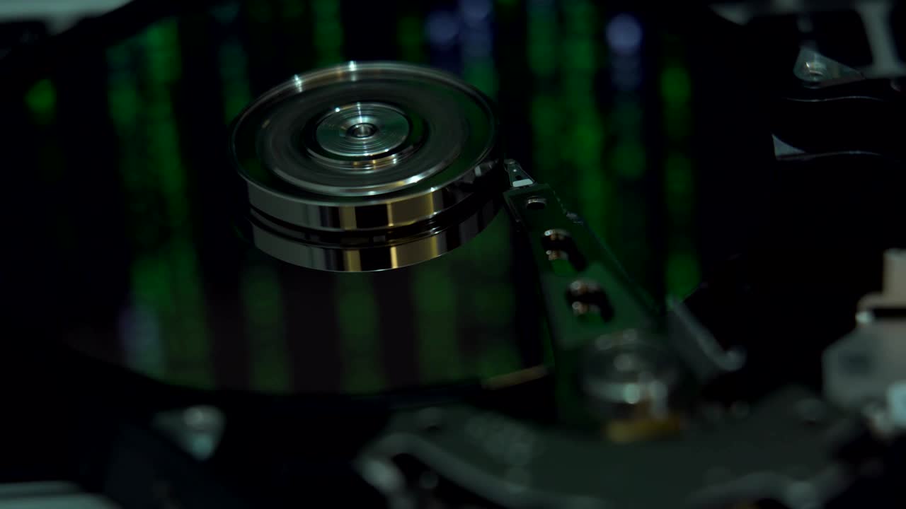 하드 디스크 드라이브, 매트릭스 스크린 반사