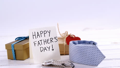 gifts with happy fathers day message 4k