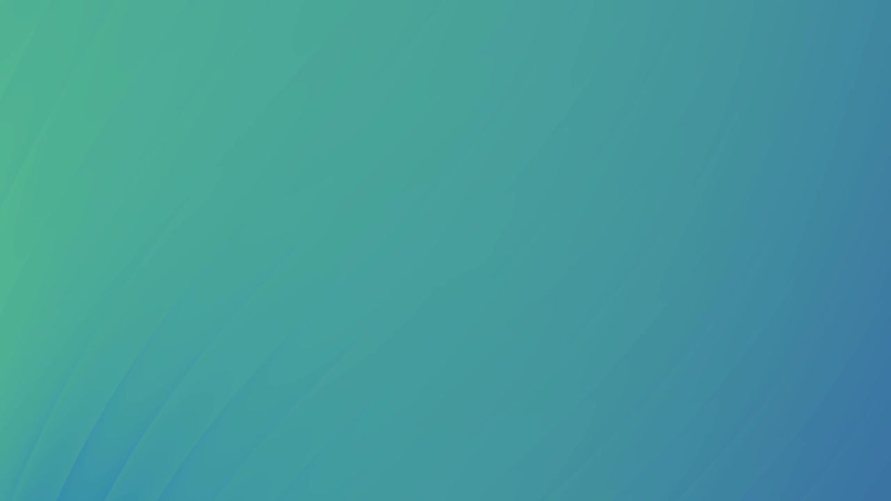Abstract Gradient Background with Soft Green and Blue Waves