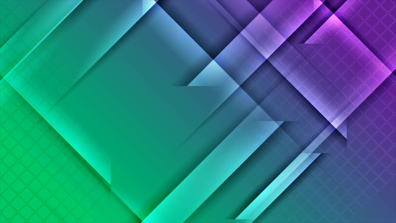 fondo de movimiento minimalista geométrico abstracto verde violeta