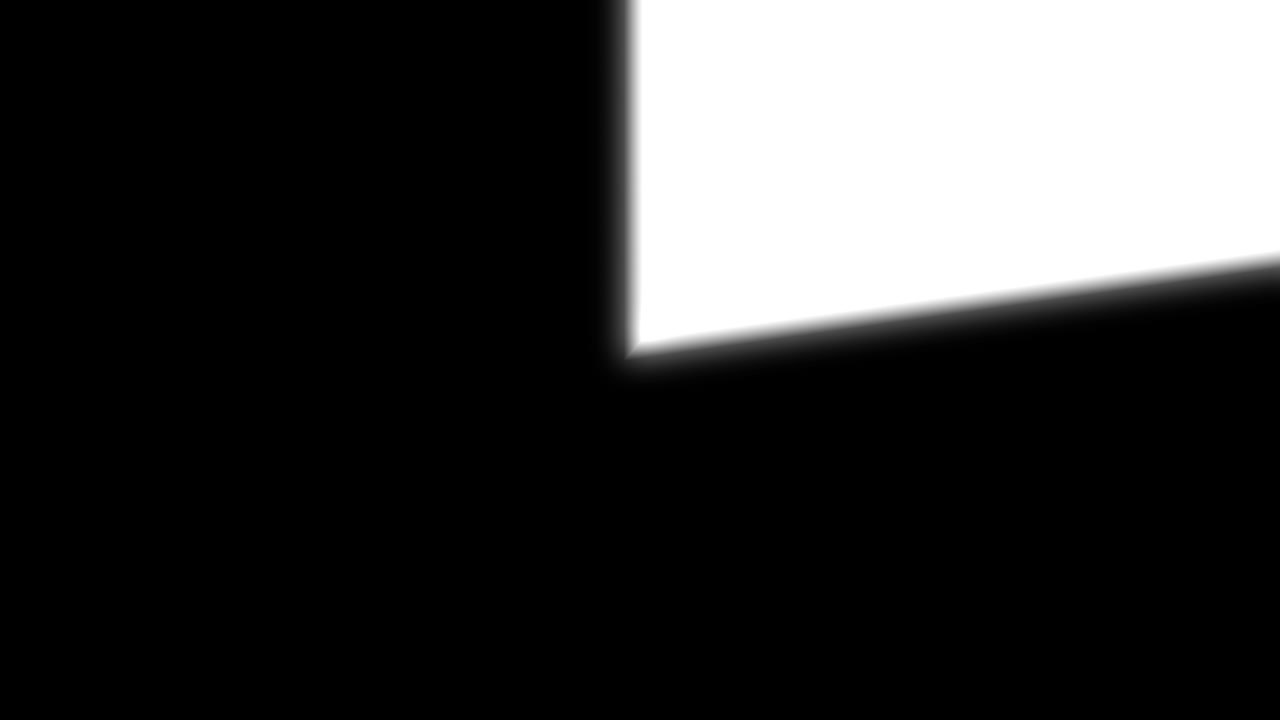 Dynamic White Light Wipe Transition on Black Background