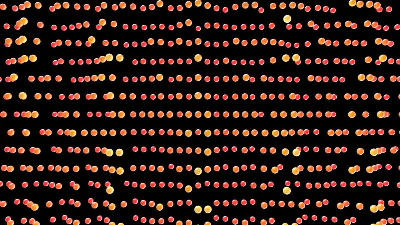 3d rendering of sphere transition loop for motion graphic use