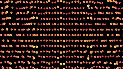 3d rendering of sphere transition loop for motion graphic use