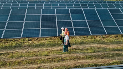 solar panel farm maintenance