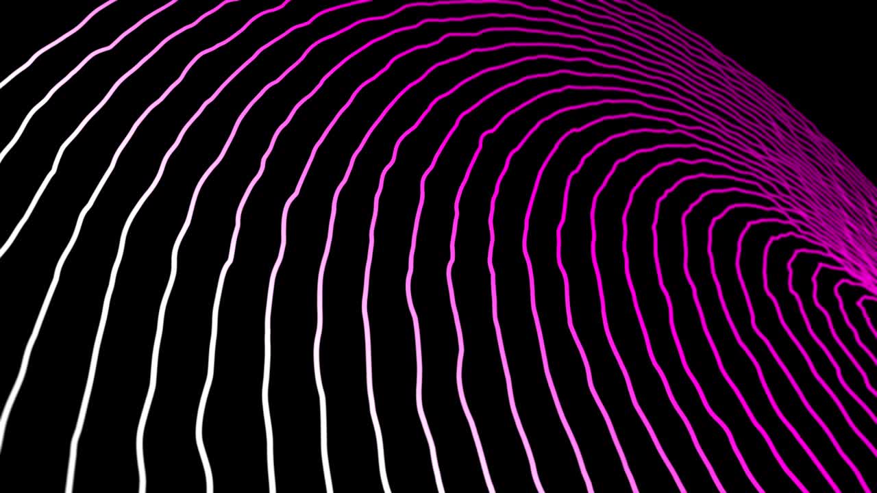 abstract waving fractal colorful spinning disk loop modern background