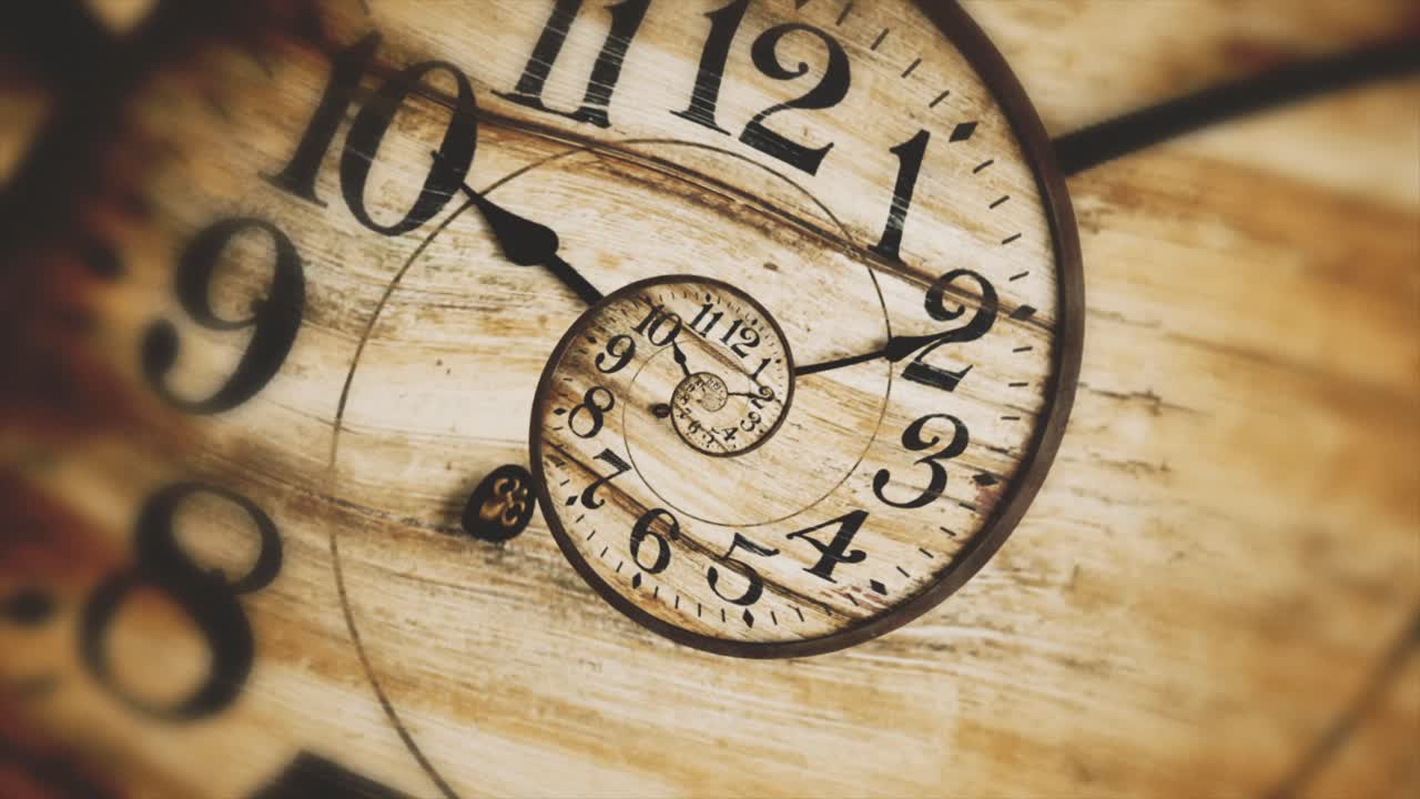 나선형 시간 시계