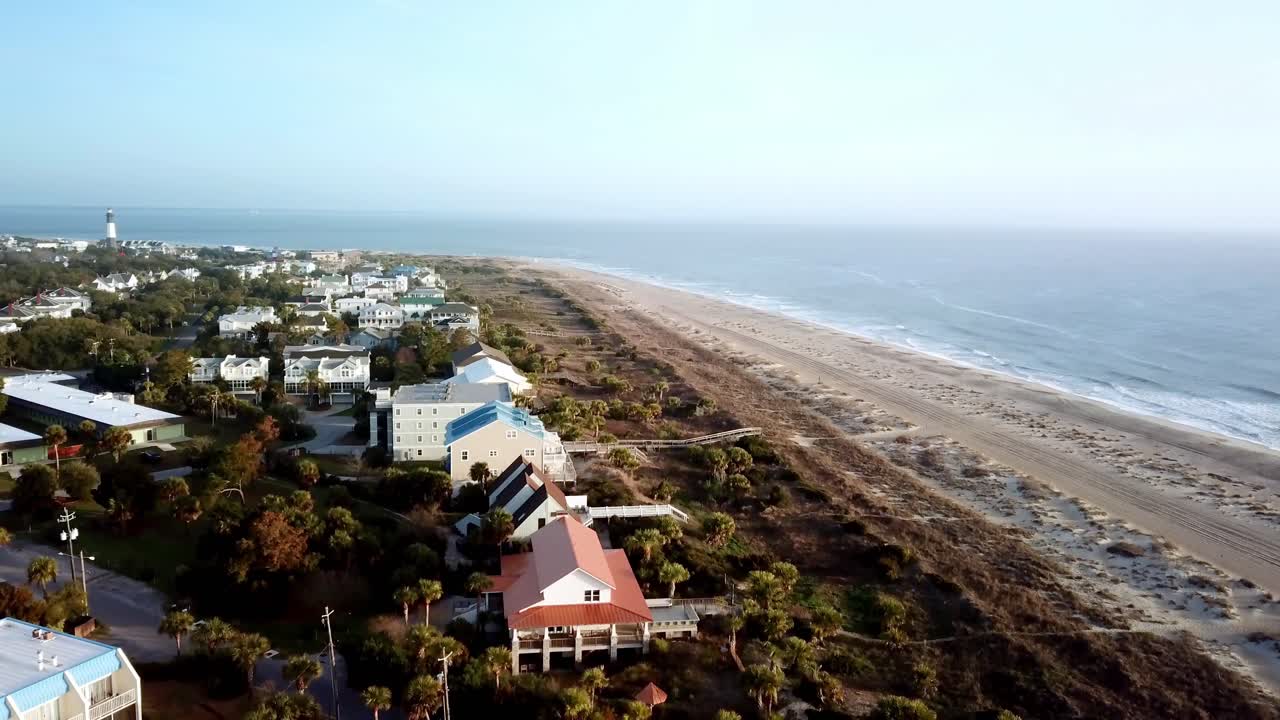 estación de luz de la isla de tybee en la isla de tybee, georgia, faro de la isla de tybee