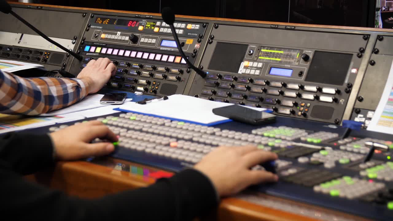 비디오 프로덕션 컨트롤