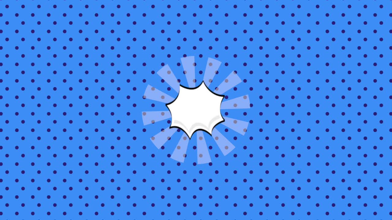 animación de arte pop en hd