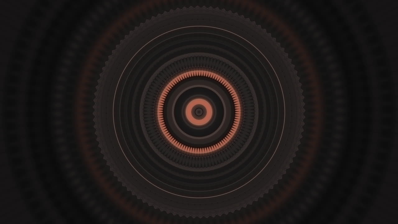 diseño circular abstracto oscuro