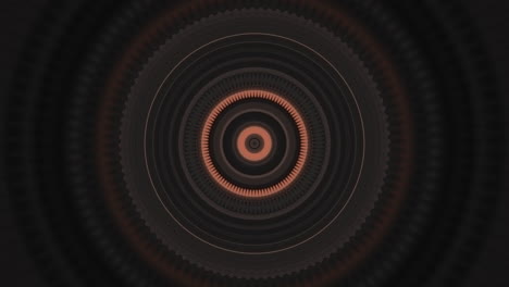 diseño circular abstracto oscuro