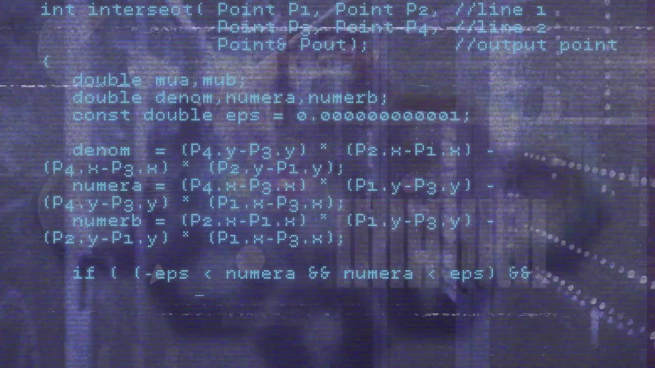 Animation of glitch effect over data processing against computer server room