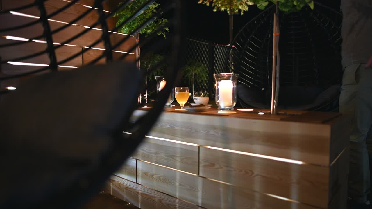 Relaxing Outside On Back Porch.