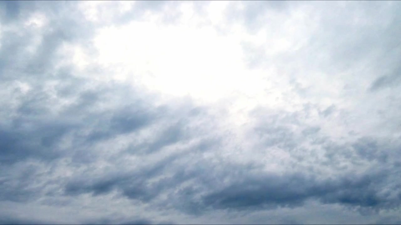 Timelapse of dramatic cloud formations moving across an open sky, creating dynamic natural patterns and changing atmospheric conditions.