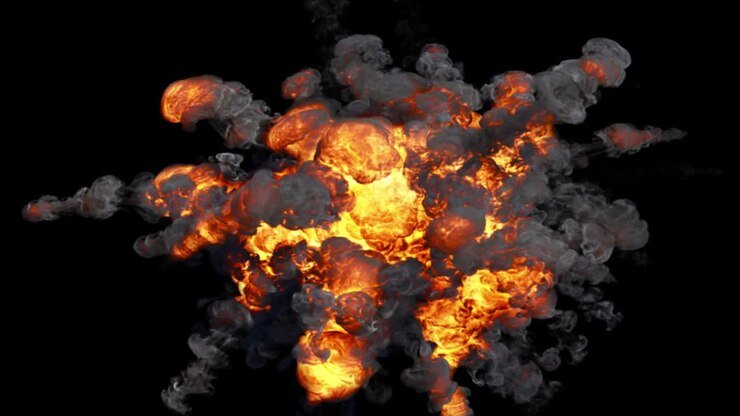 Explosion and Smoke Effect