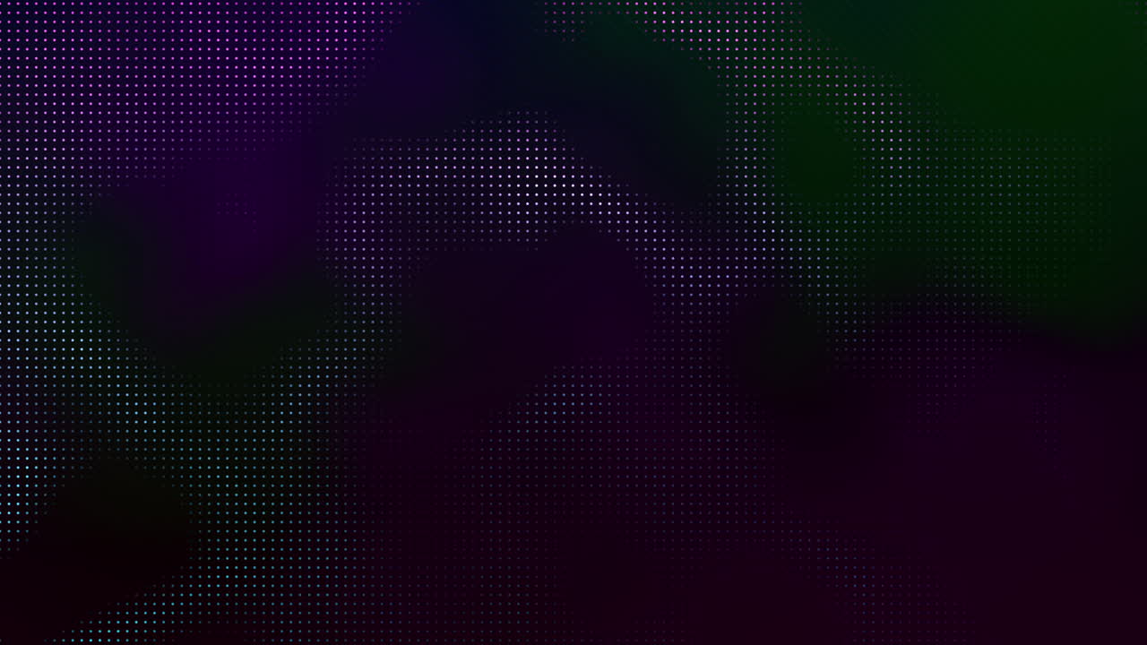 4K Mesmerizing VJ Looping Background with Flowing Pixel Data Display