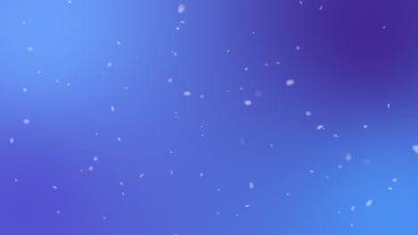 copos de nieve cayendo del cielo fondo gráfico de movimiento