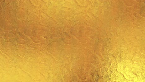 golden foil background. gold texture 3d rendering loop 4k