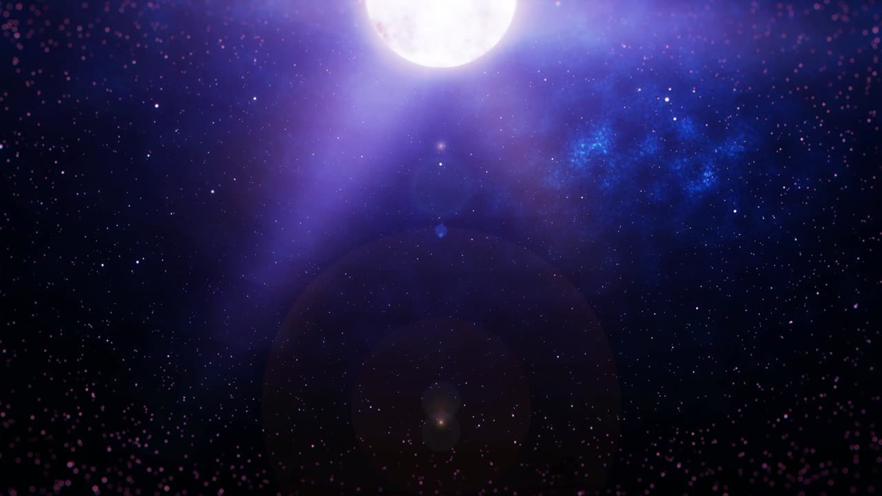 코스모스 우주 효과 배경