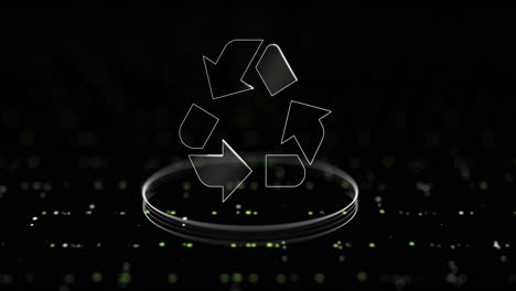 símbolo de reciclaje