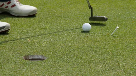 golfing
