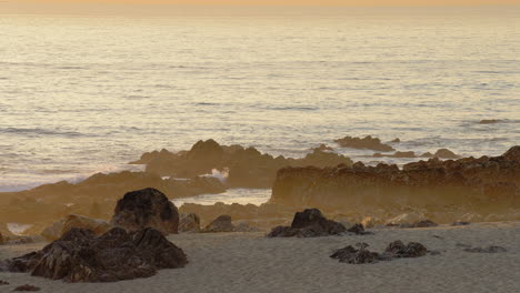 rock formations near the shore in portugal