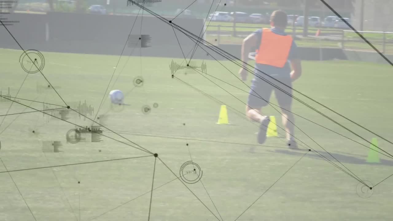 축구 선수들에 대한 데이터 처리 및 연결 네트워크의 활성화