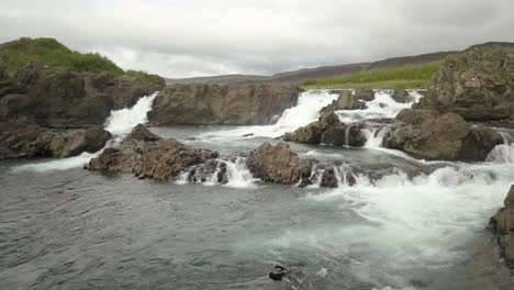 icelandic waterfall