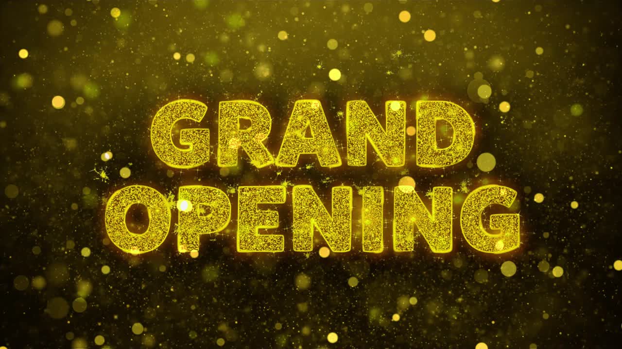Grand Opening Announcement