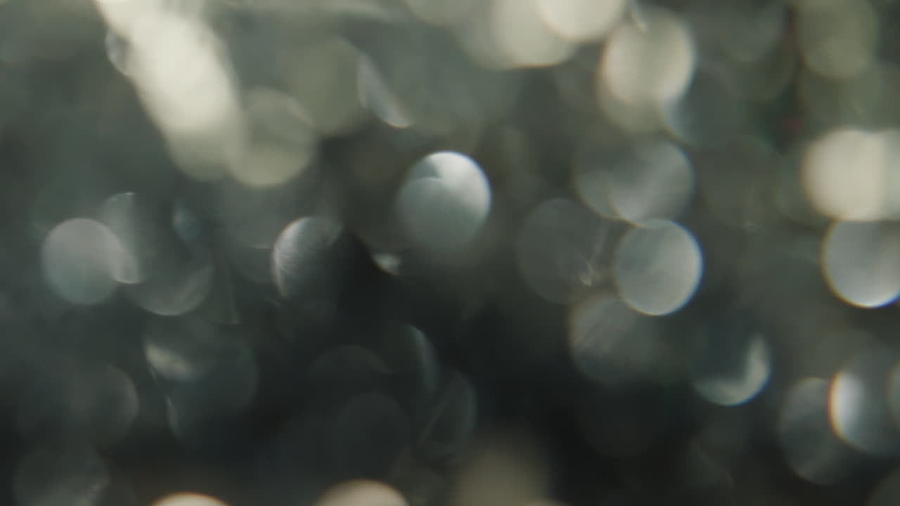 encanto de vacaciones con bucle de enfoque suave bokeh en 4k