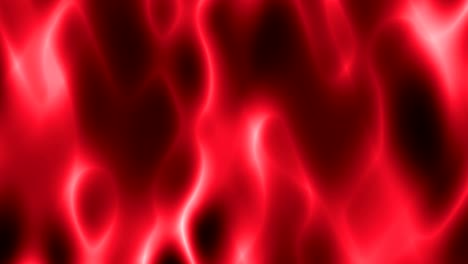 abstract neon background fractal lines loop red