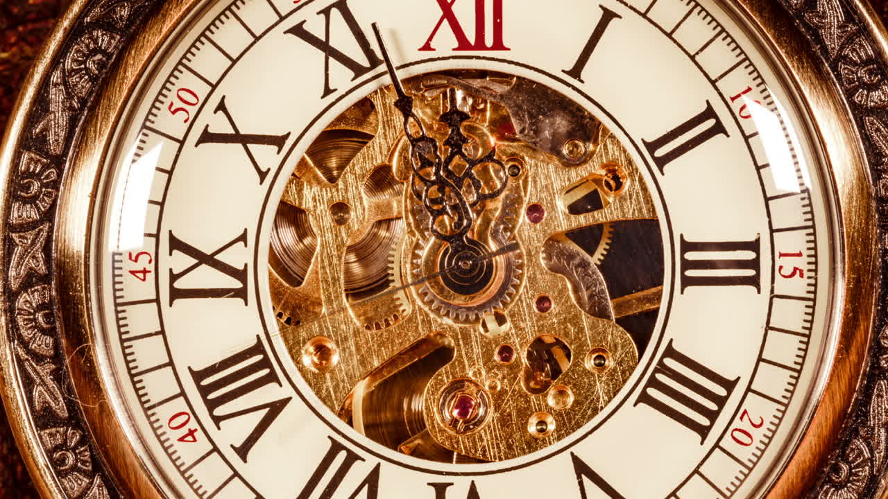 cerrar el reloj vintage