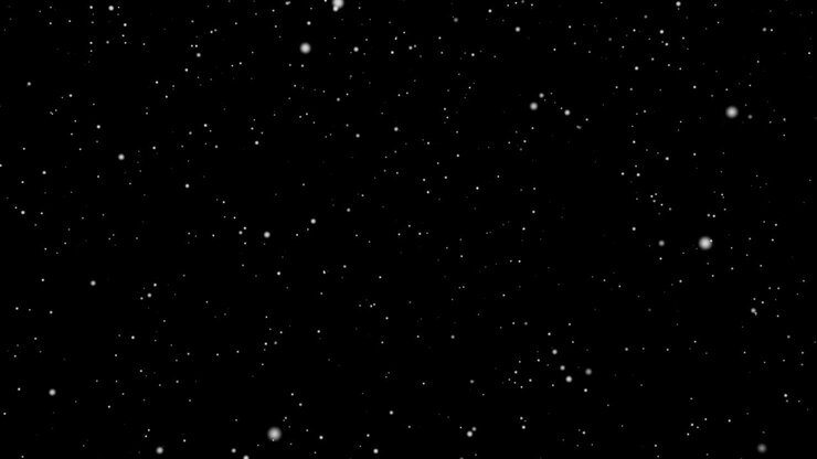 Winter Snow Falling, Christmas Background, Seamless Loop