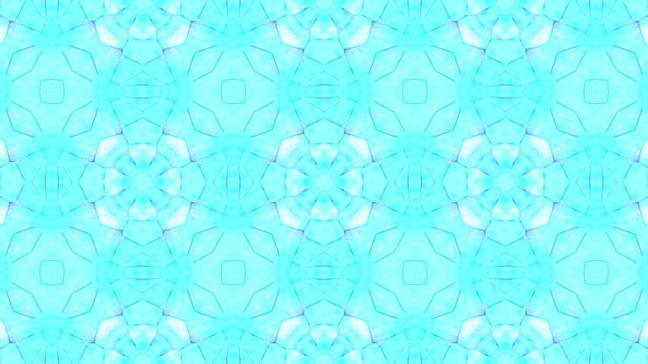 추상적인 네온 장식 배경, 3d 칼레도스코프 또는 만달라