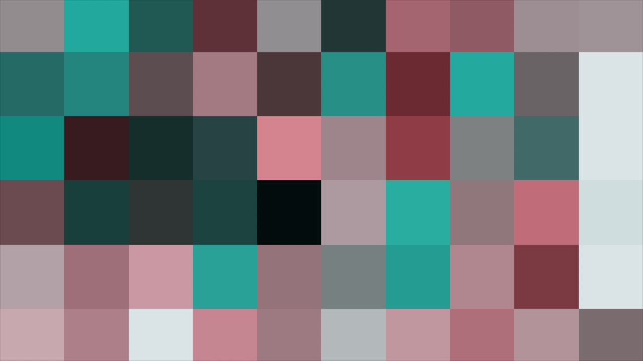 Abstract animated pixelated blinking motion background