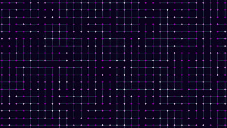 colorful crosses pattern with connected lines