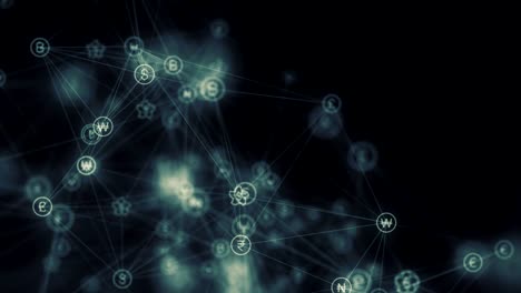 currency / forex / fintech animation.
