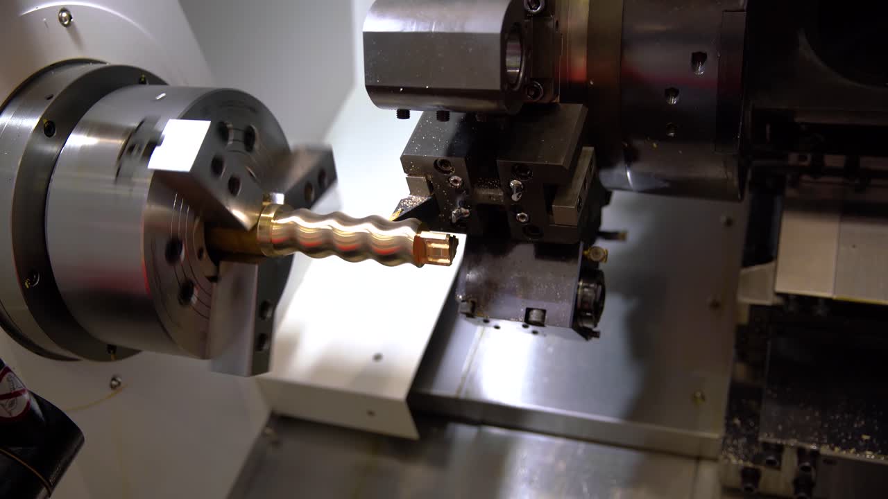 Metalworking CNC milling machine.