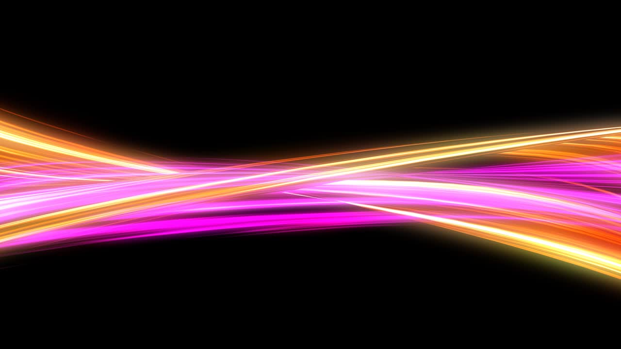 Neon Streaks Modern Abstract Background with Glowing Lines