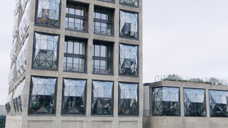 facade of modern zeitz museum of contemporary art africa in cape town