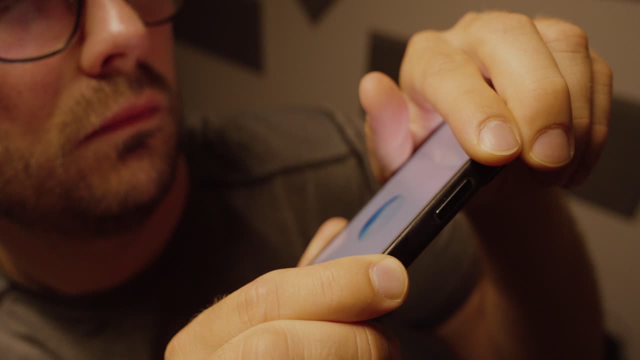 Modern Technology Interaction, Smart Devices and Digital Communication Concept