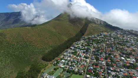 high above cape town