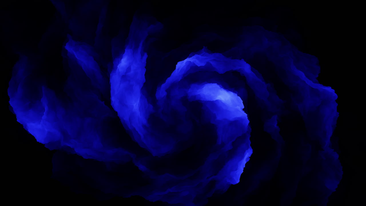 la cautivadora llama azul que brilla en el enigmático lienzo negro