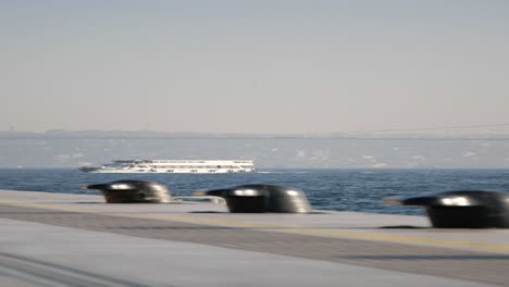 ferry en el estrecho de estambul