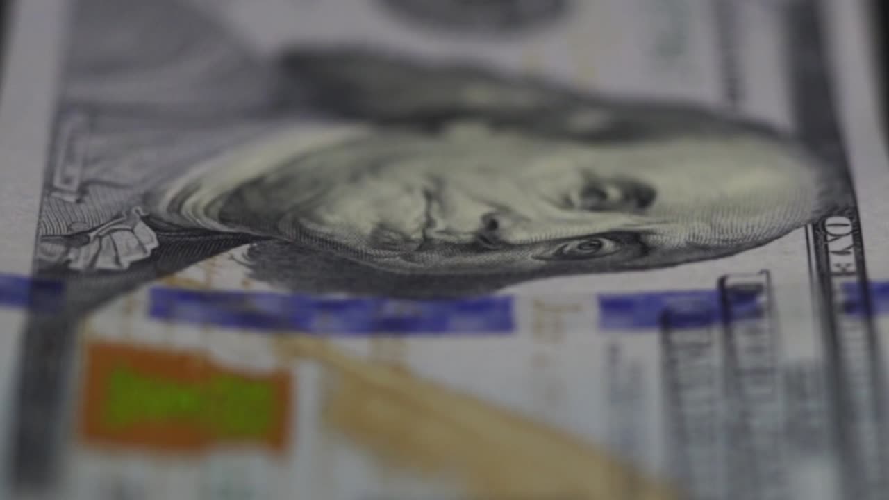 moneda estadounidense, billete de $100