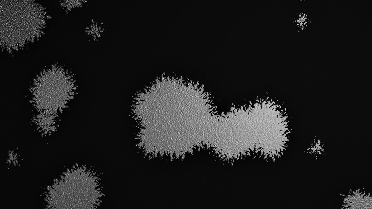 추상적인 배경 디지털 바이러스 분자 회색