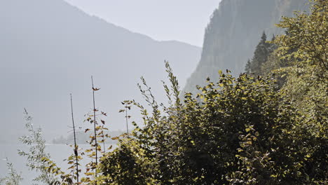 Lake-in-the-austrian-alps-in-autumn