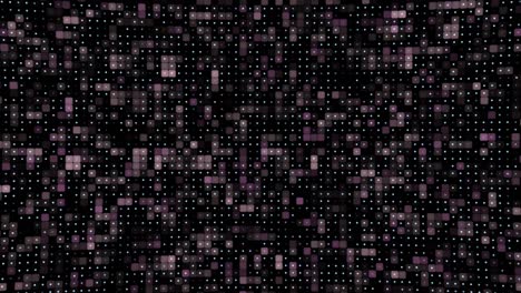 pink and white abstract square tiles in seamless loop animated mosaic. simple motion graphic background