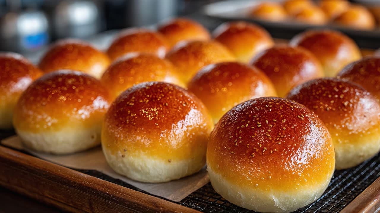 Un sinfín de deliciosos panecillos dorados: descubre la delicia recién horneada de panecillos suaves y esponjosos, perfectos para cada comida y ocasión